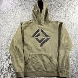 Corridor Digital Hoodie Men’s Large Olive Green Geometric Diamond Logo VFX Crew